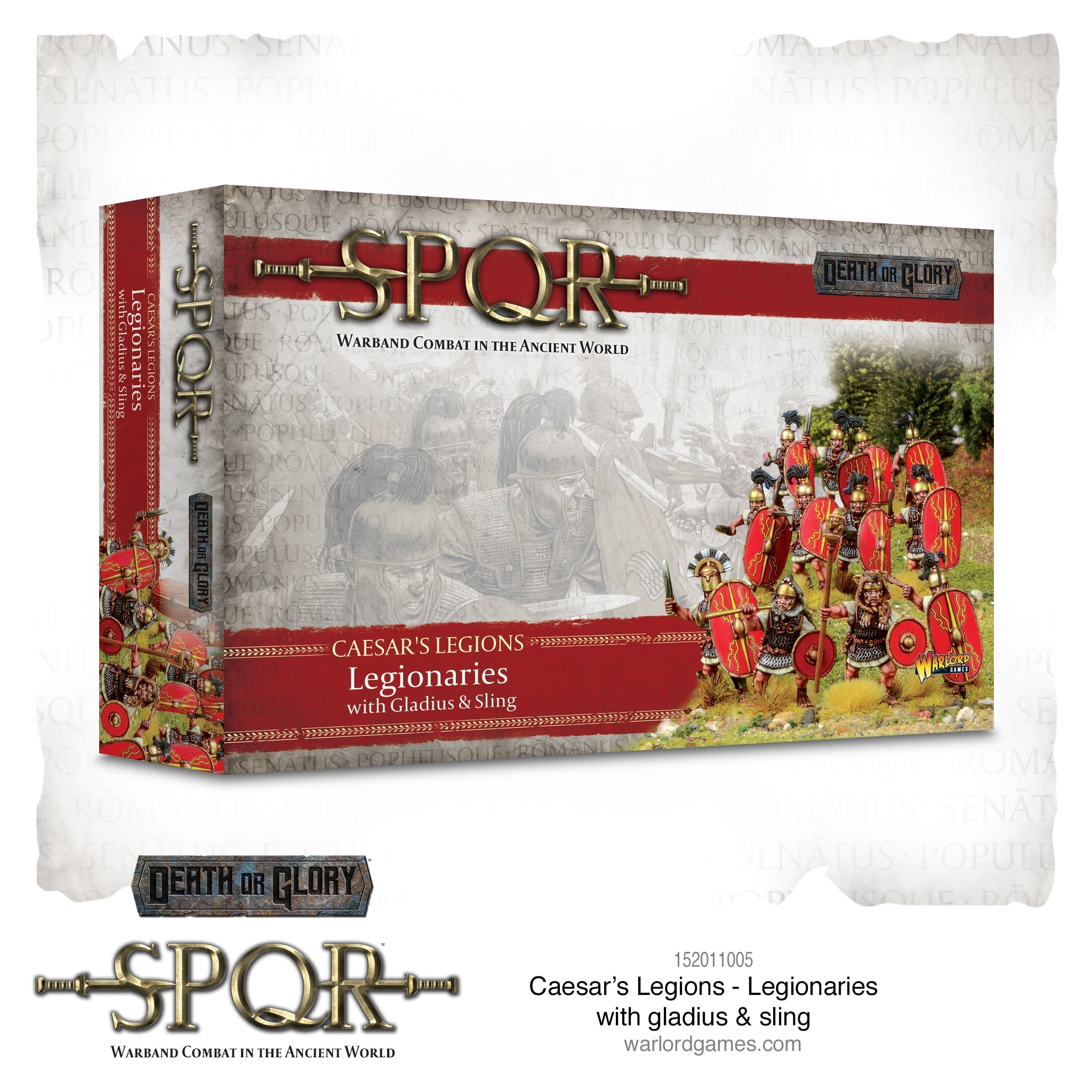 SPQR: Caesar's Legions - Legionaries with gladius & sling