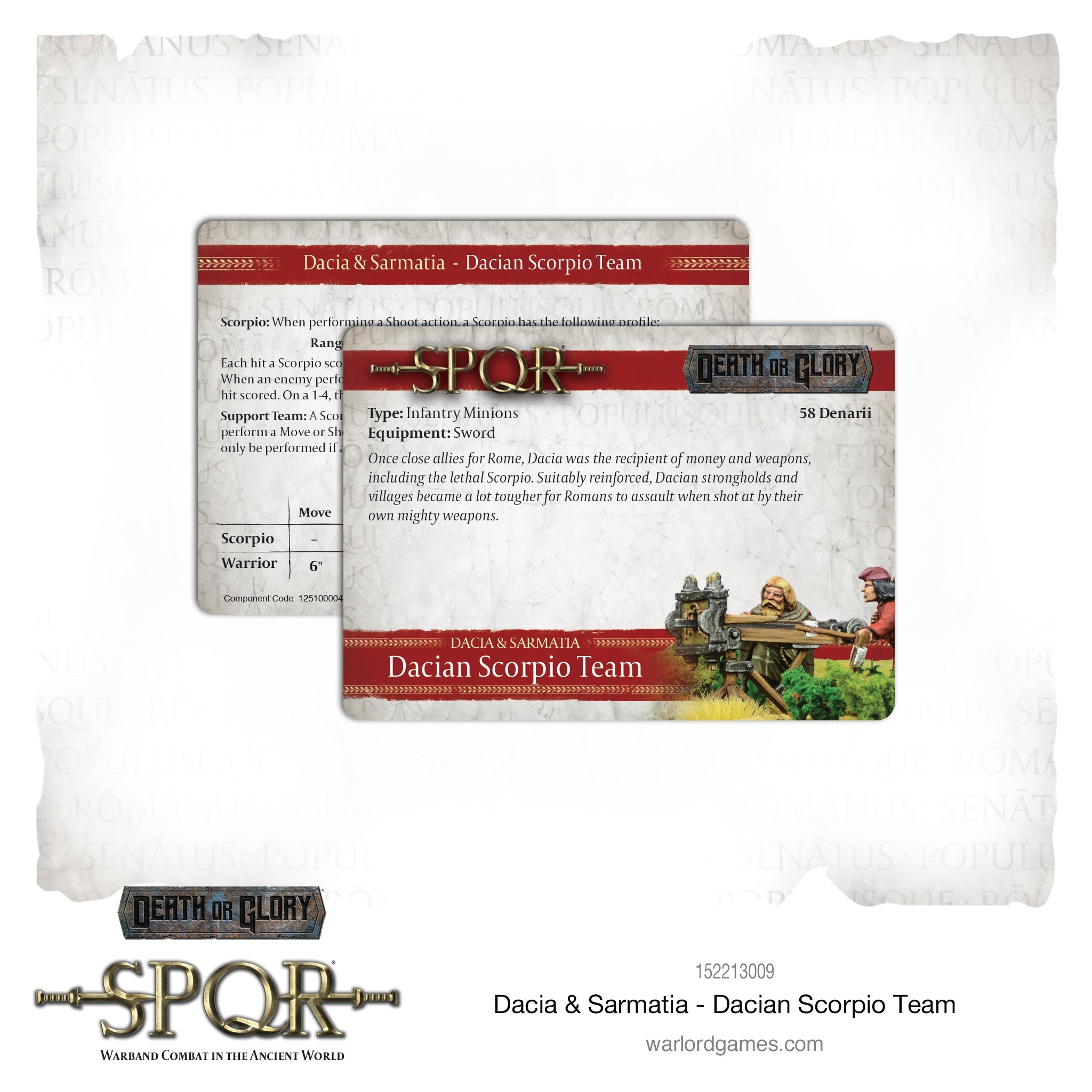 SPQR: Dacia & Sarmatia - Dacian Scorpio Team