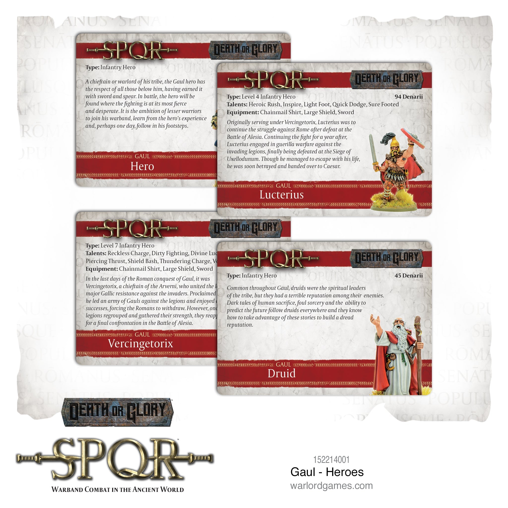 SPQR: Gaul - Heroes