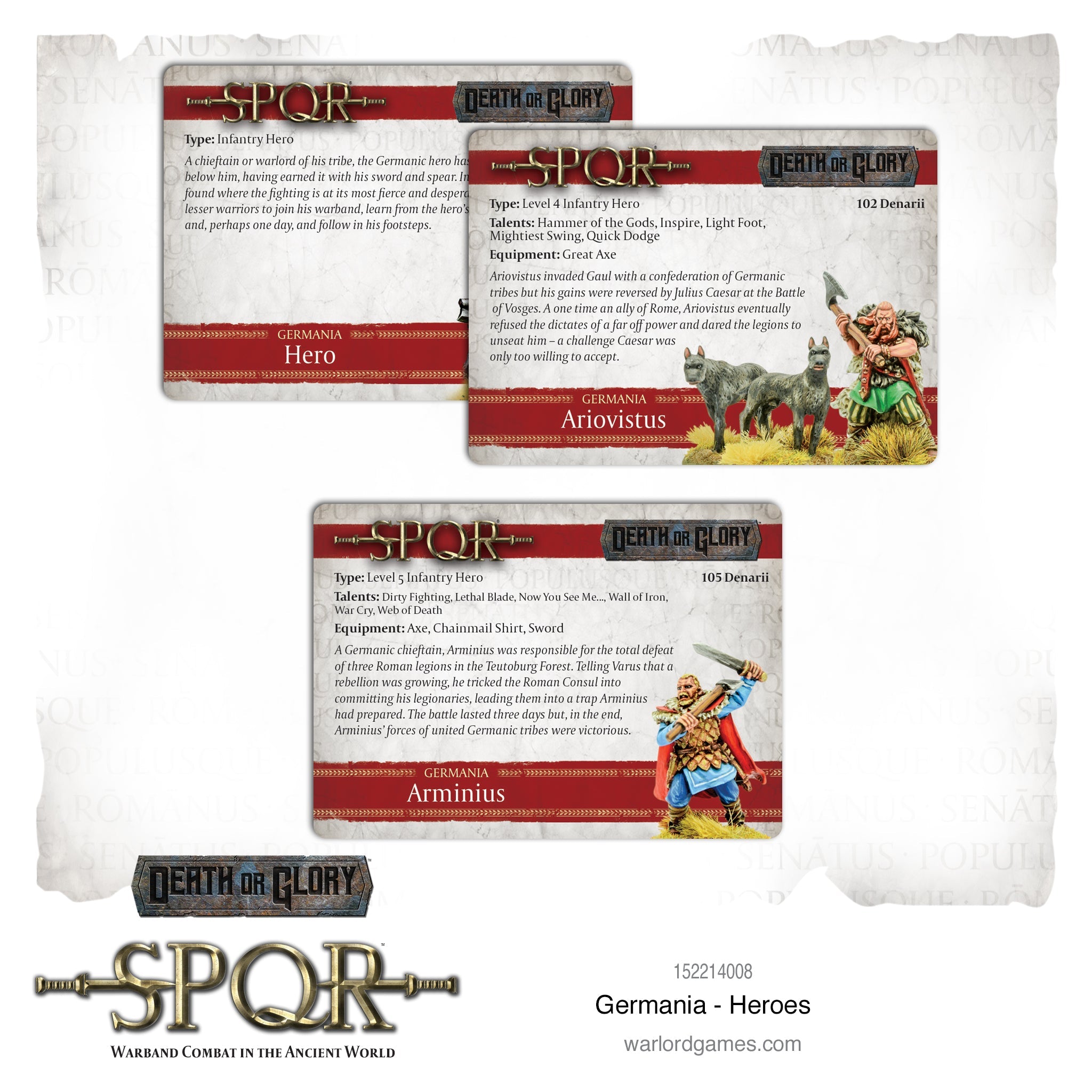 SPQR: Germania - Heroes