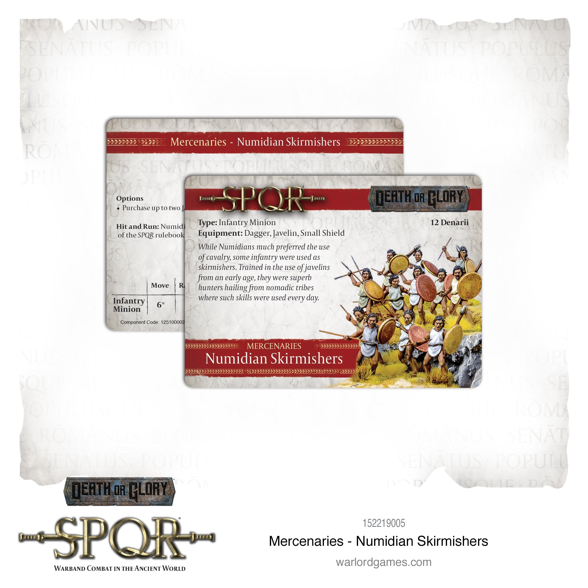 SPQR: Mercenaries - Numidian Skirmishers