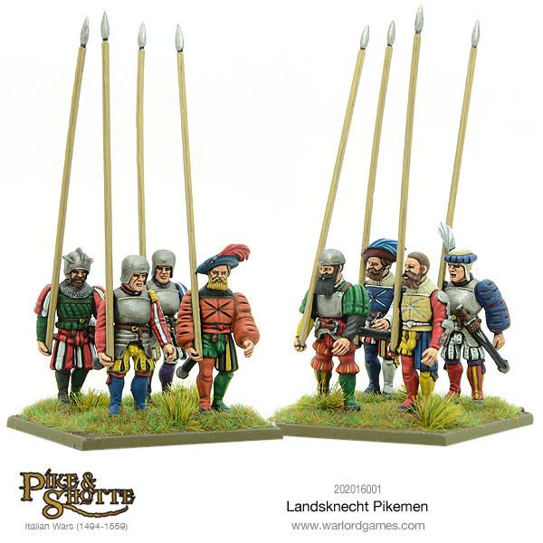 Landsknechts Pikemen