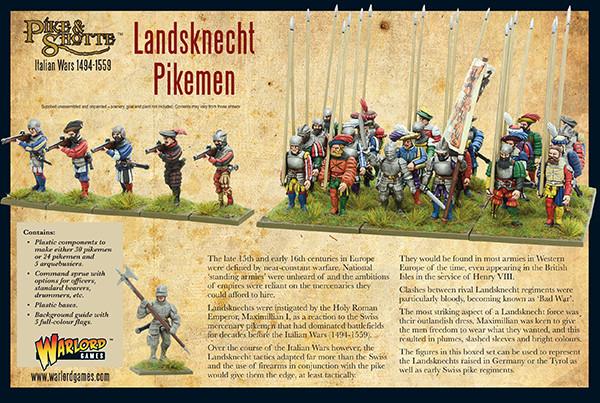 Landsknechts Pikemen