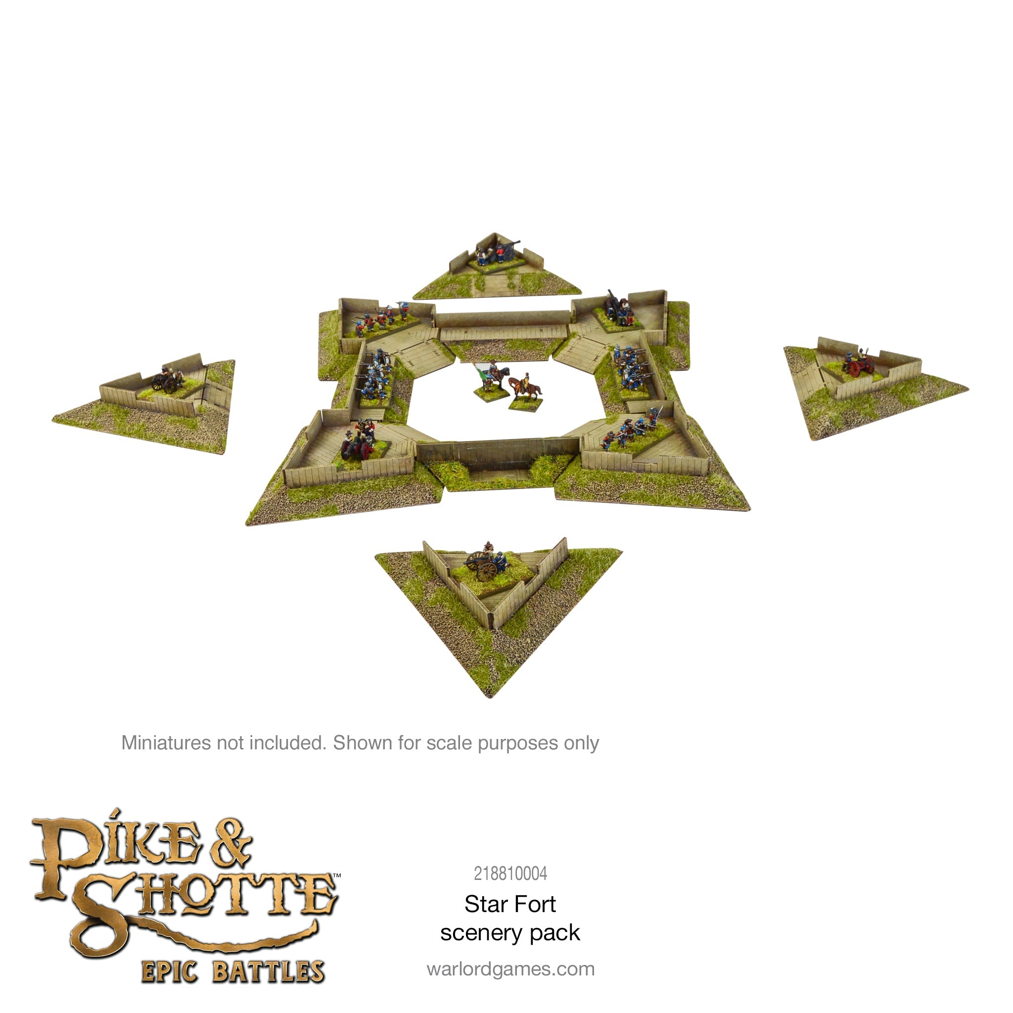 Pike & Shotte Epic Battles - Star Fort Scenery Pack