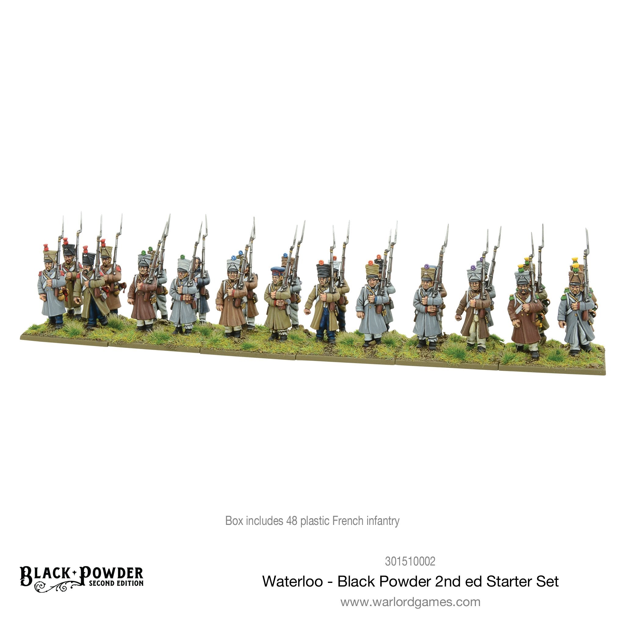 Waterloo - Black Powder 2nd edition Starter Set (German Edition)