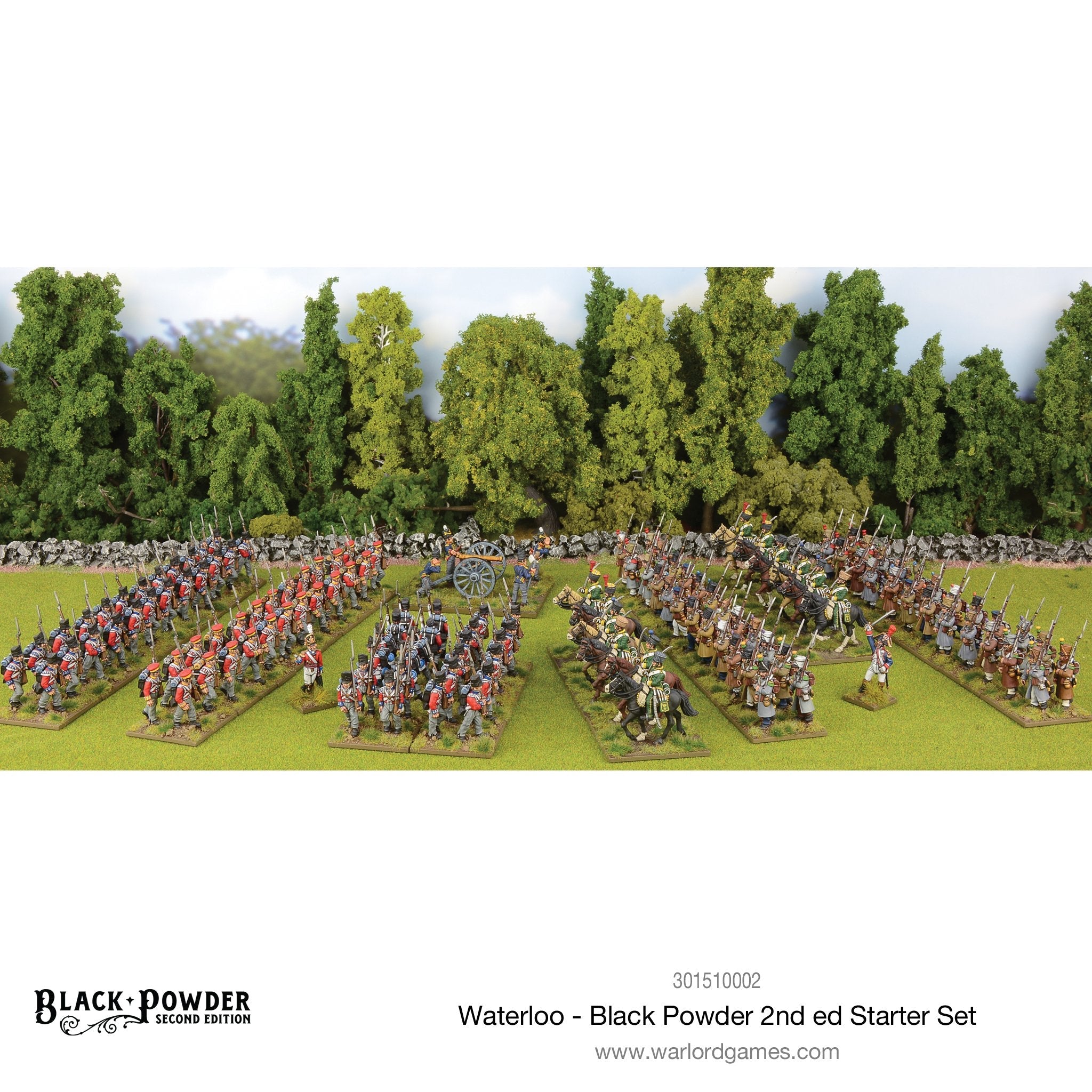 Waterloo - Black Powder 2nd edition Starter Set (German Edition)