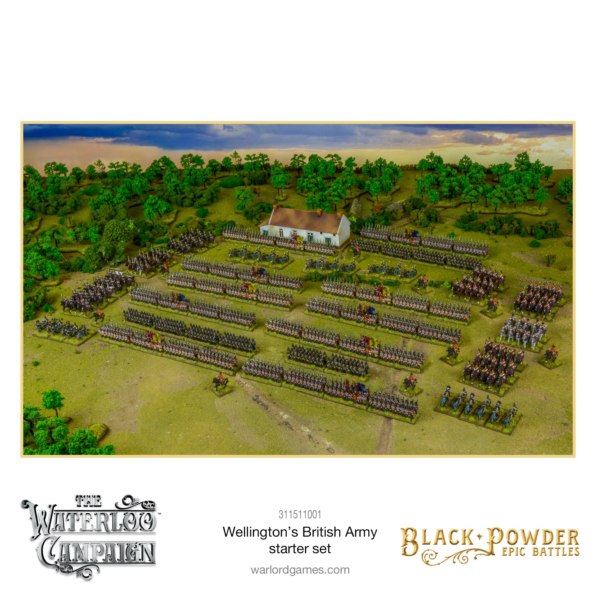 Black Powder Epic Battles: Waterloo - Wellington's British Starter Set