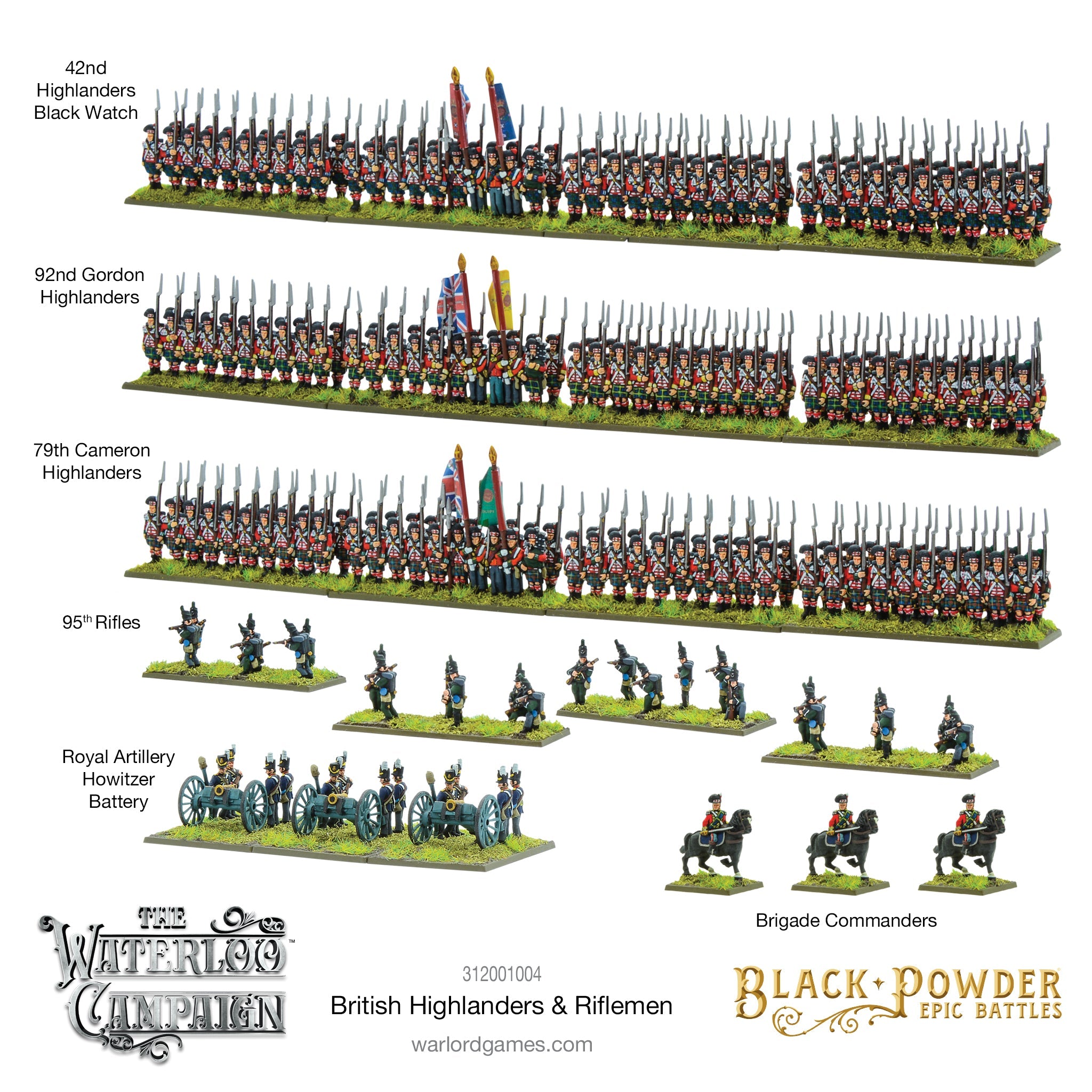 Black Powder Epic Battles: British Highlanders & Riflemen