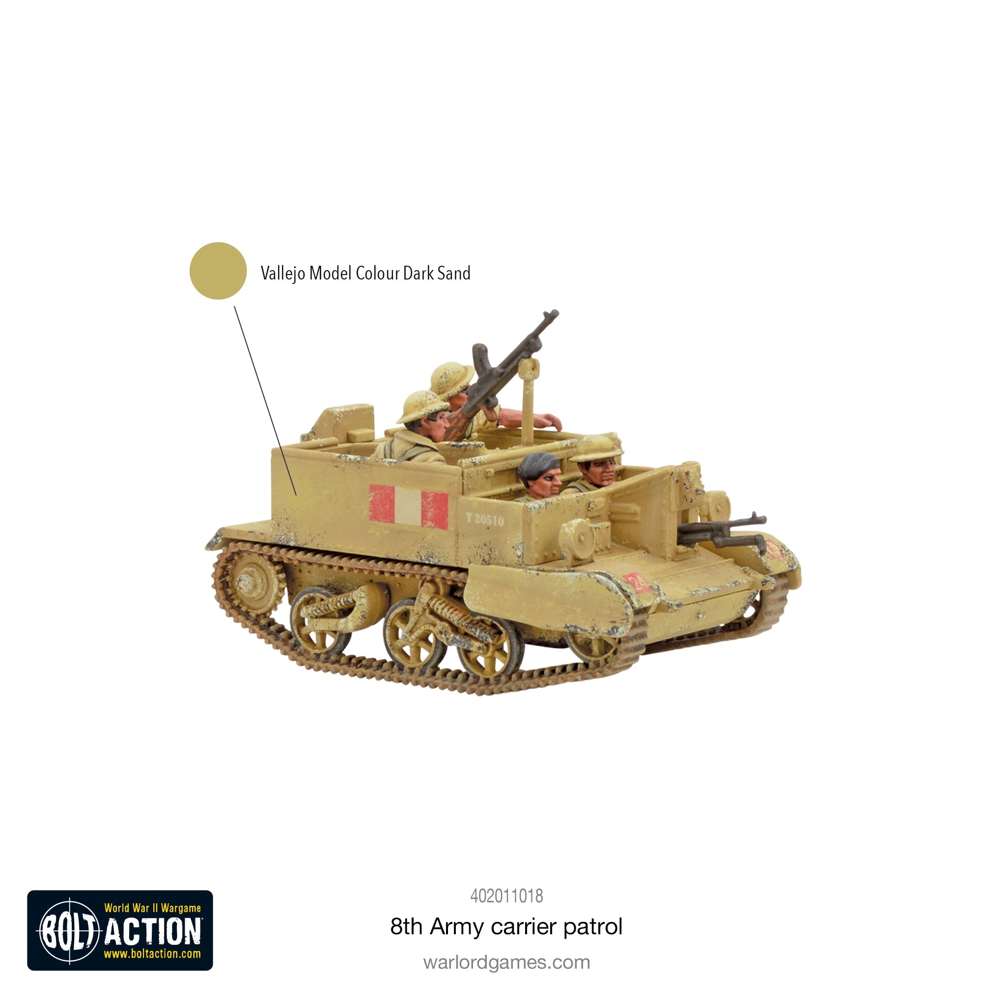 8th Army carrier patrol