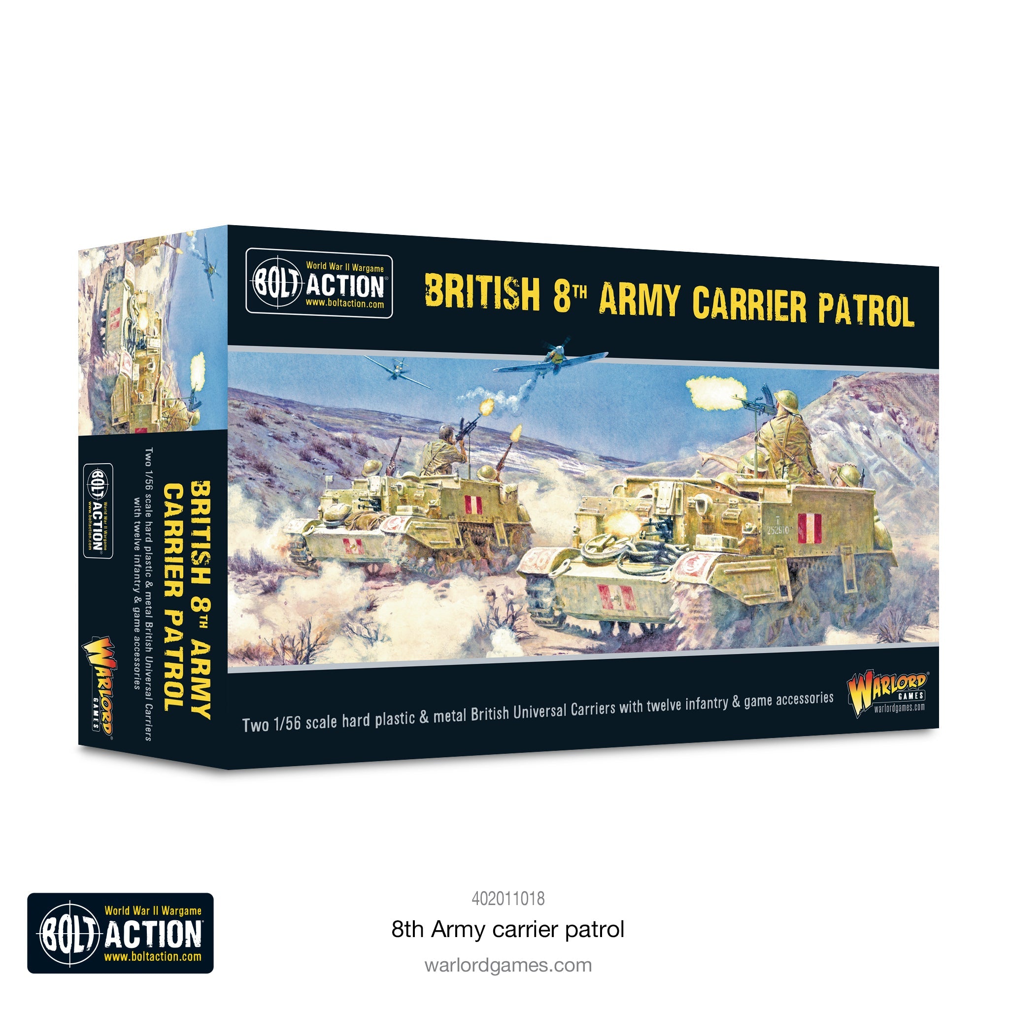 8th Army carrier patrol