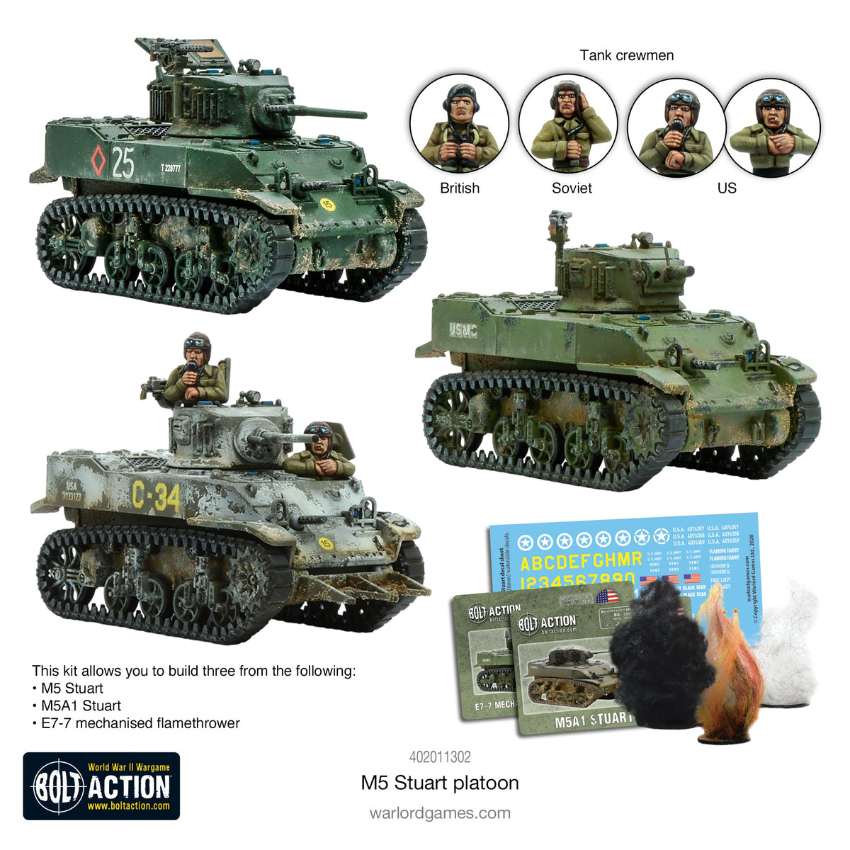 M5 Stuart Platoon