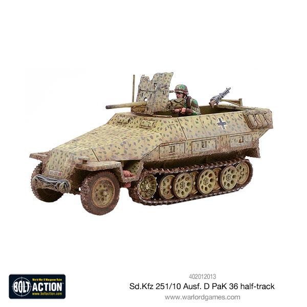 Sd.Kfz 251/10 ausf D (37mm Pak) Half Track