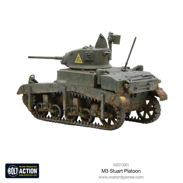 M3 Stuart Platoon