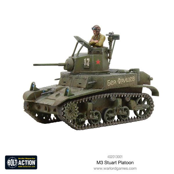 M3 Stuart Platoon