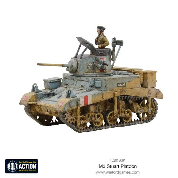 M3 Stuart Platoon