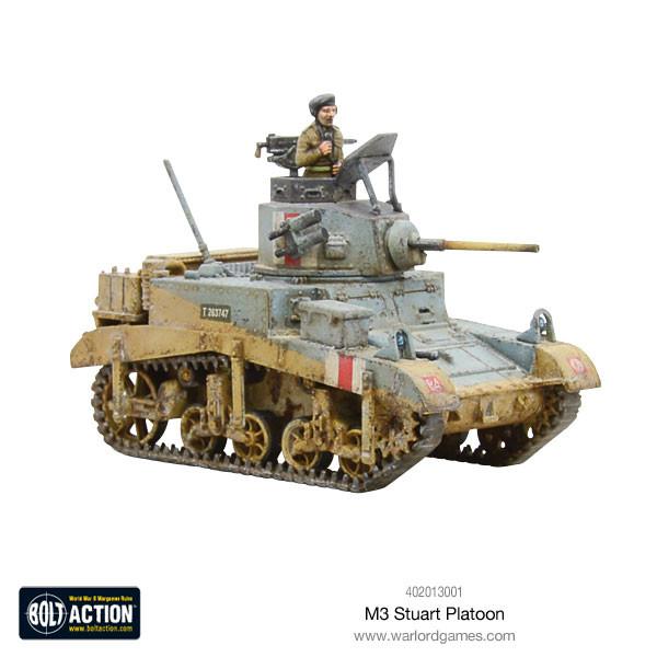 M3 Stuart Platoon