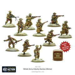 British Infantry section (Winter)