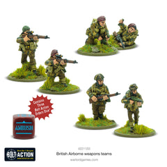 British Airborne weapons teams