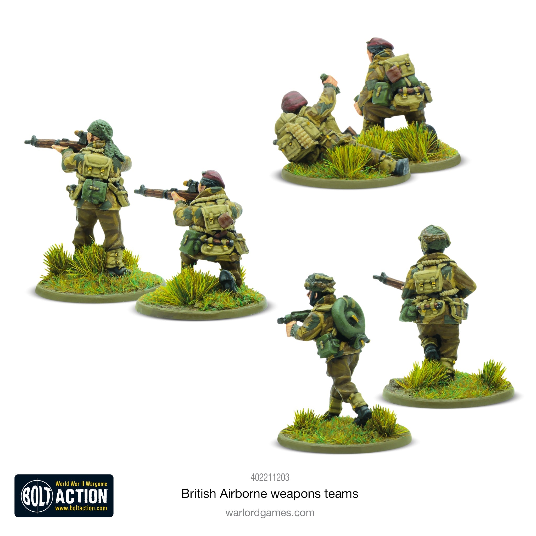 British Airborne weapons teams