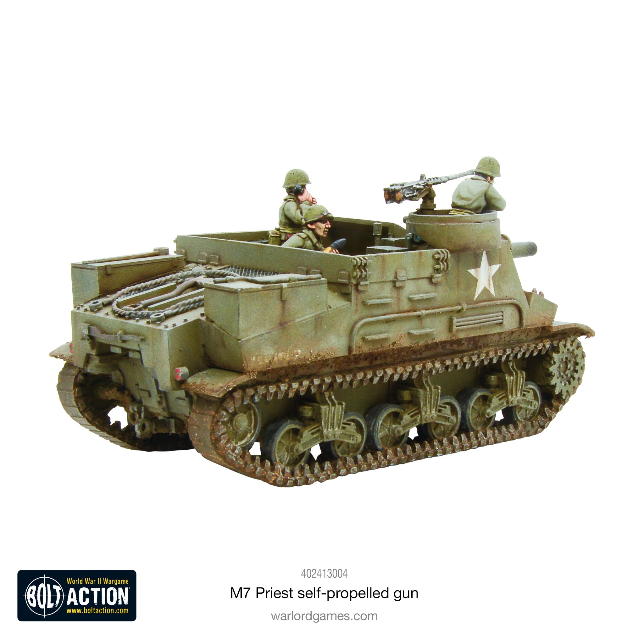 M7 Priest self-propelled gun