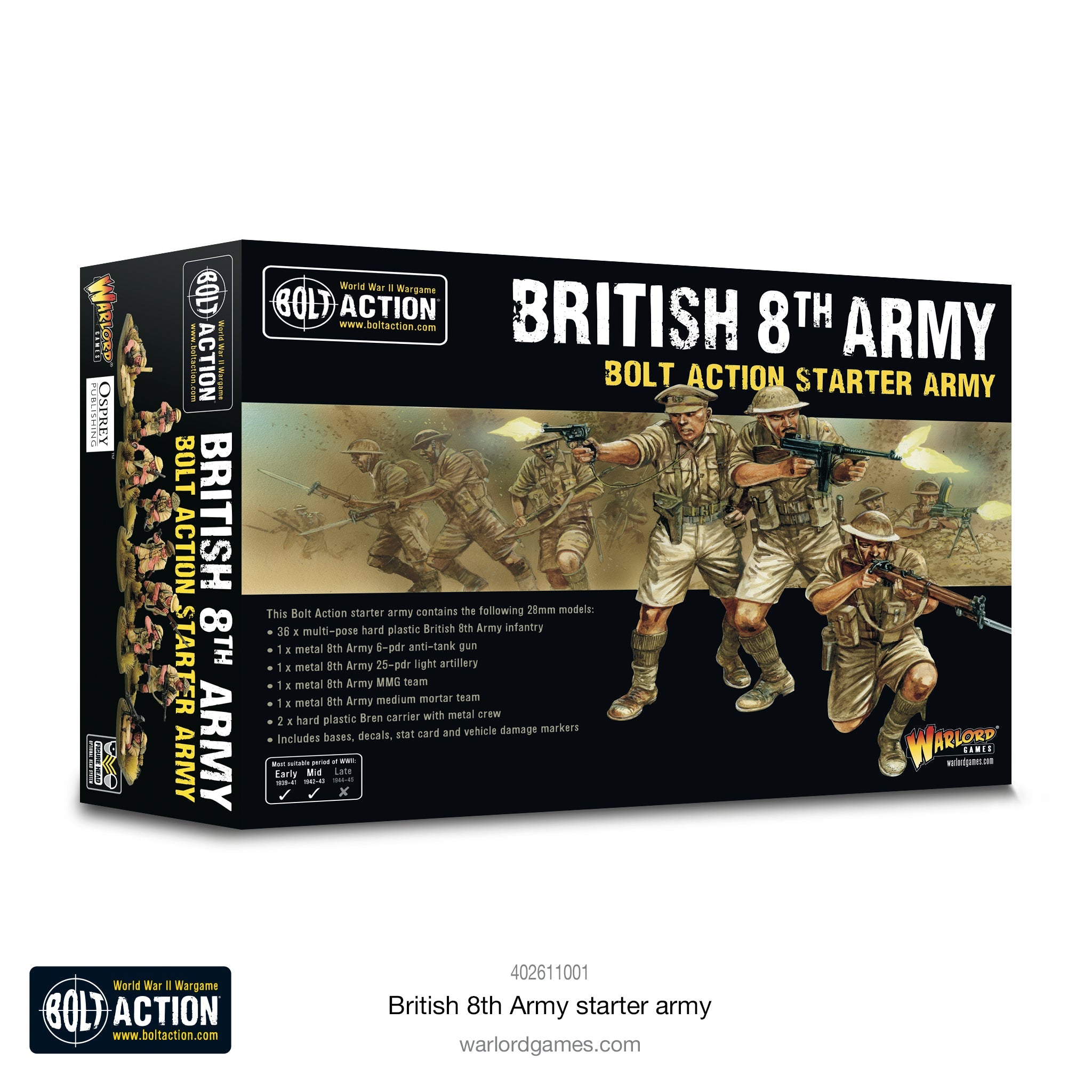 8th Army starter army