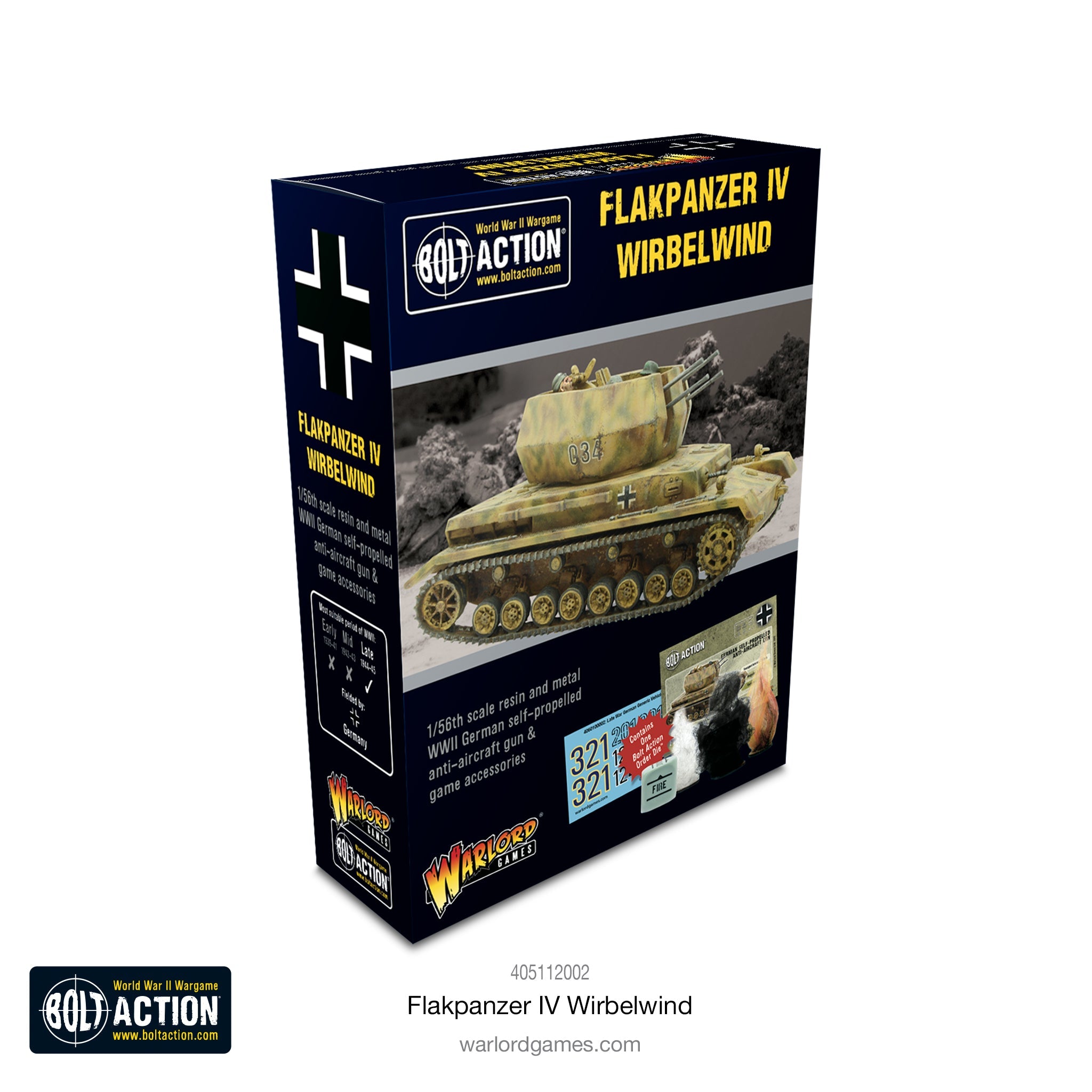 Flakpanzer IV Wirbelwind (resin)