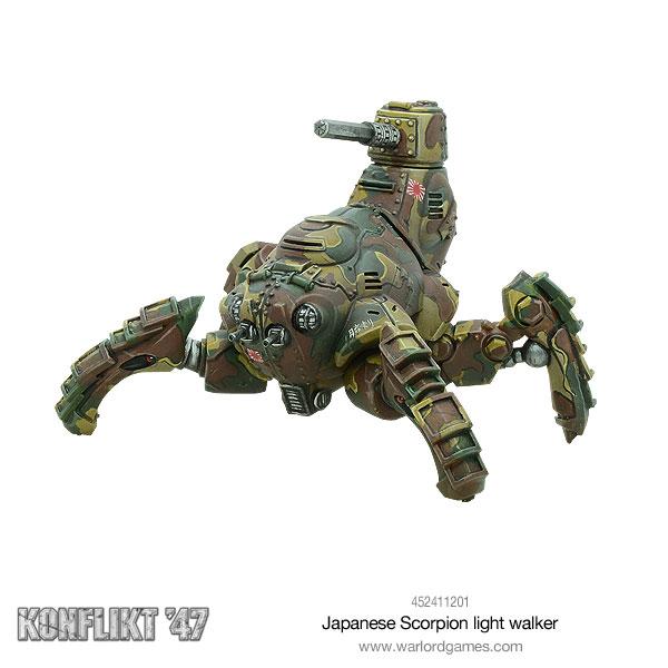 Japanese Scorpion light walker