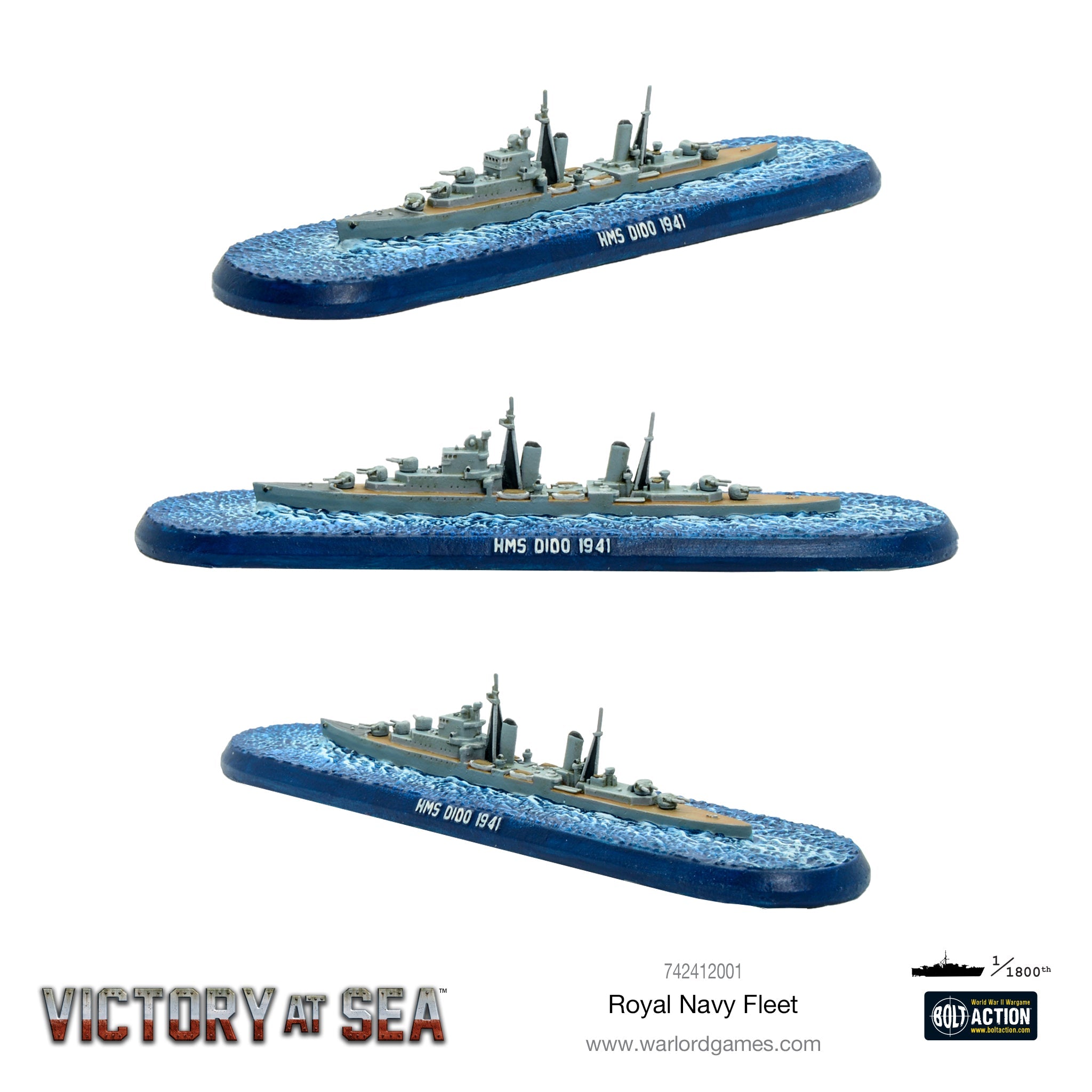 Victory at Sea Royal Navy fleet