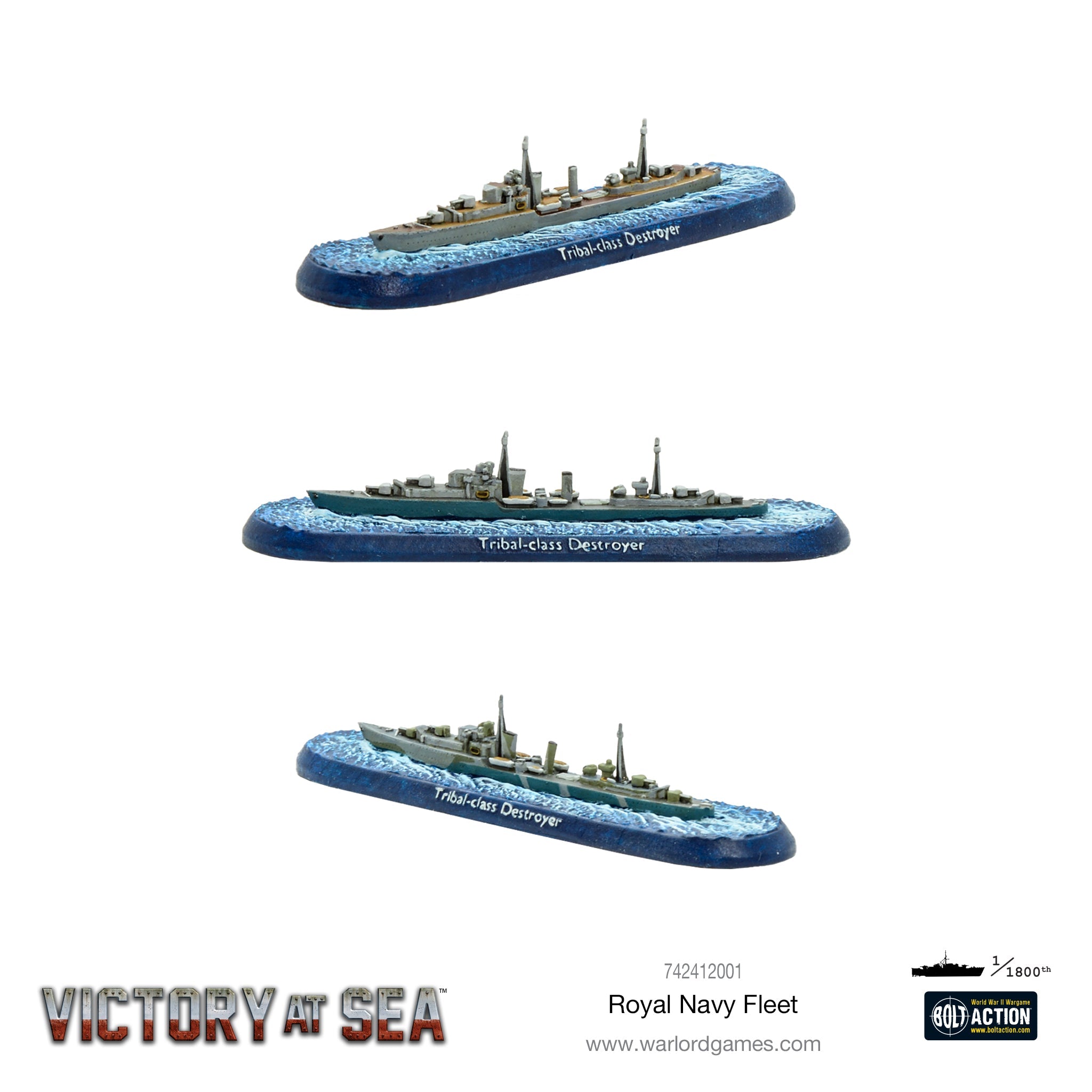 Victory at Sea Royal Navy fleet