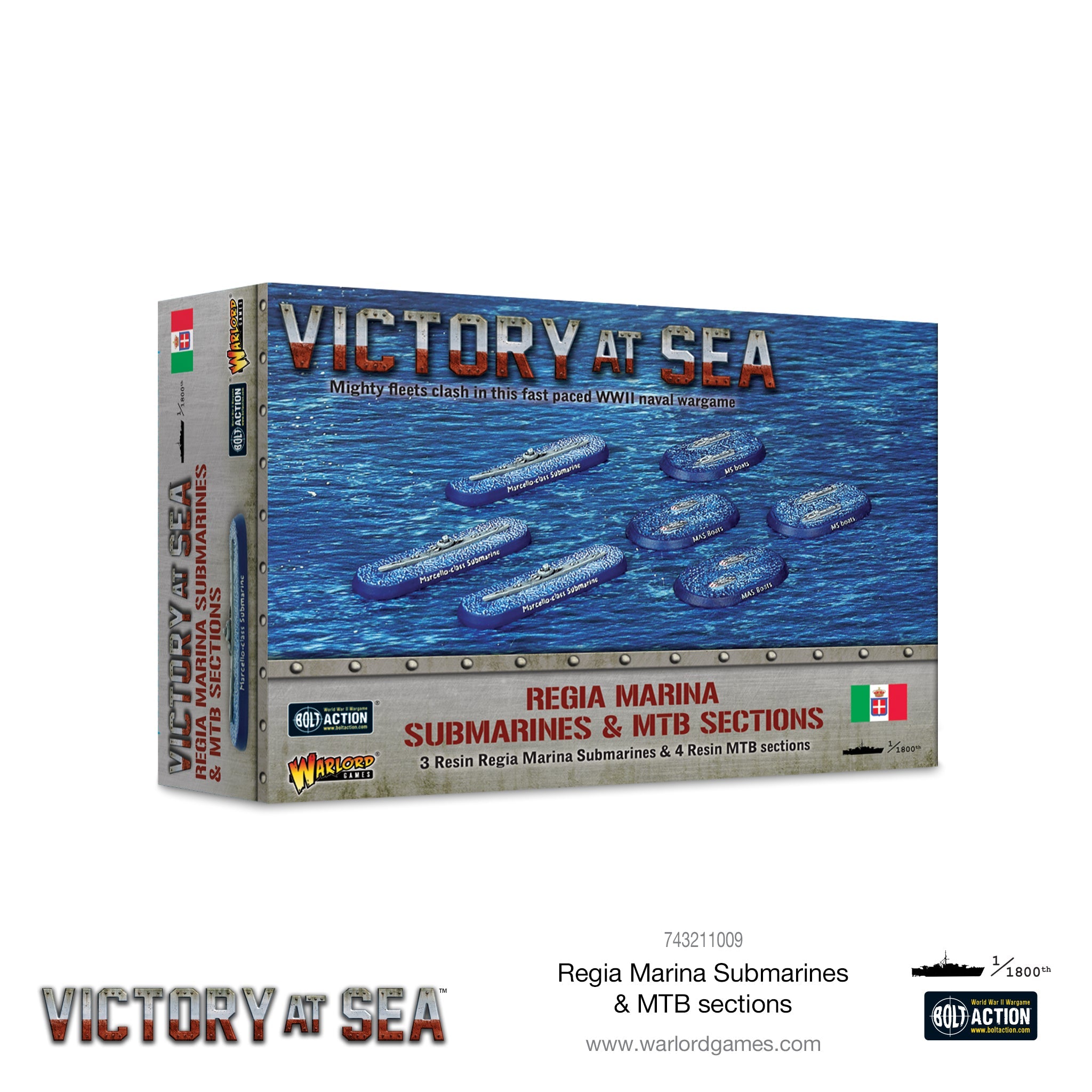 Victory at Sea - Regia Marina Submarines & MTB sections