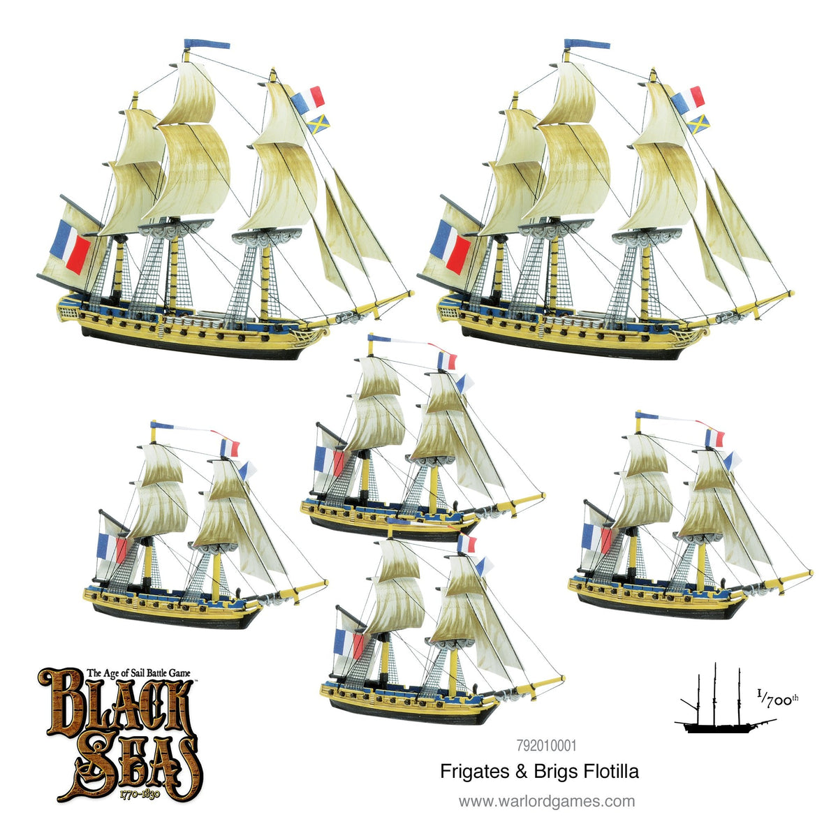 Frigates & Brigs Flotilla (1770 - 1830)