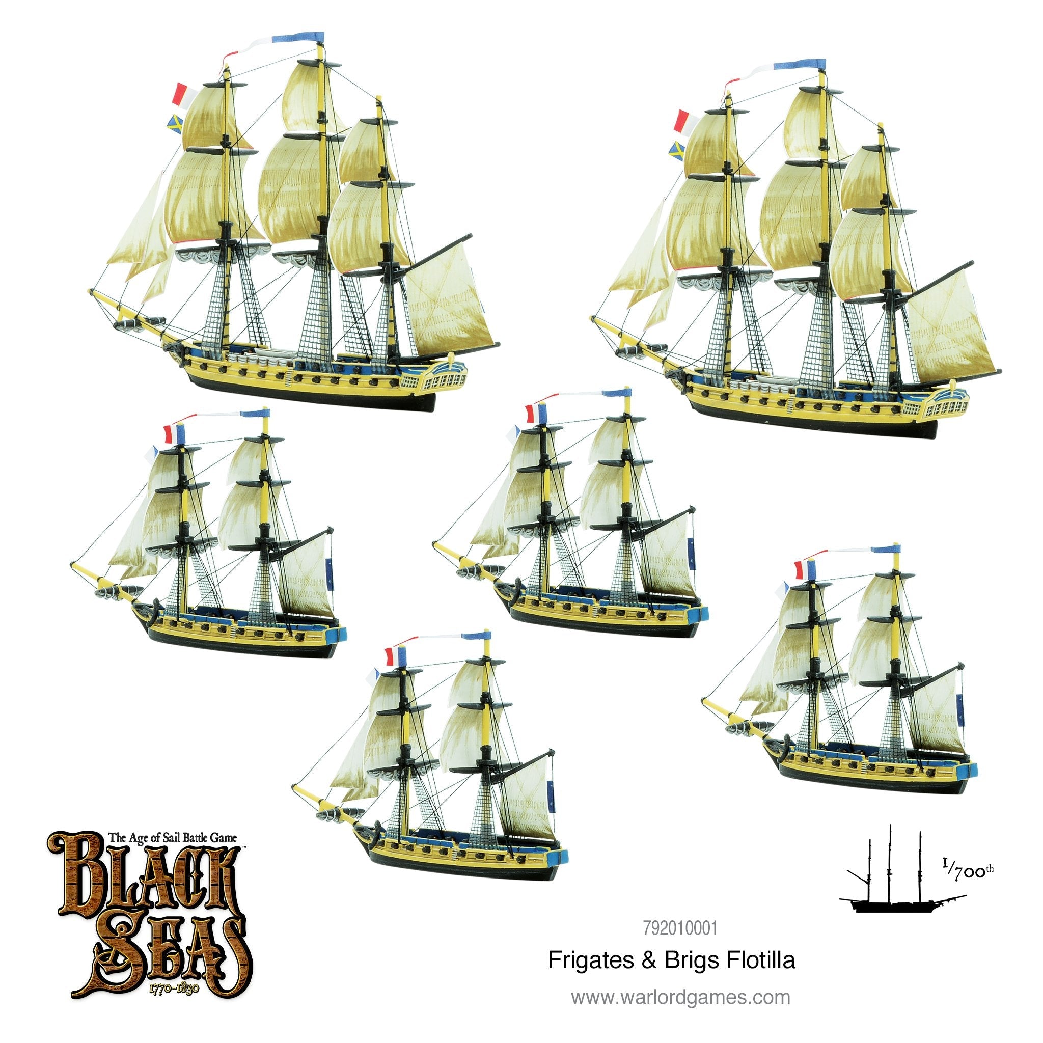 Frigates & Brigs Flotilla (1770 - 1830)