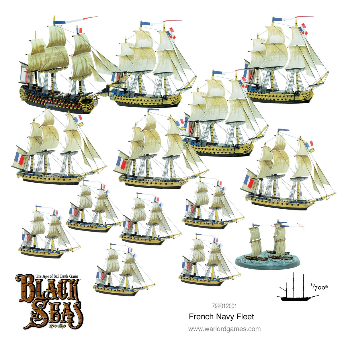 French Navy Fleet (1770 - 1830)