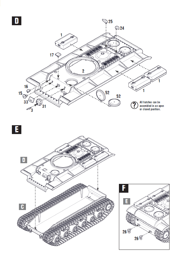 KV1/2 Plastic Box Set