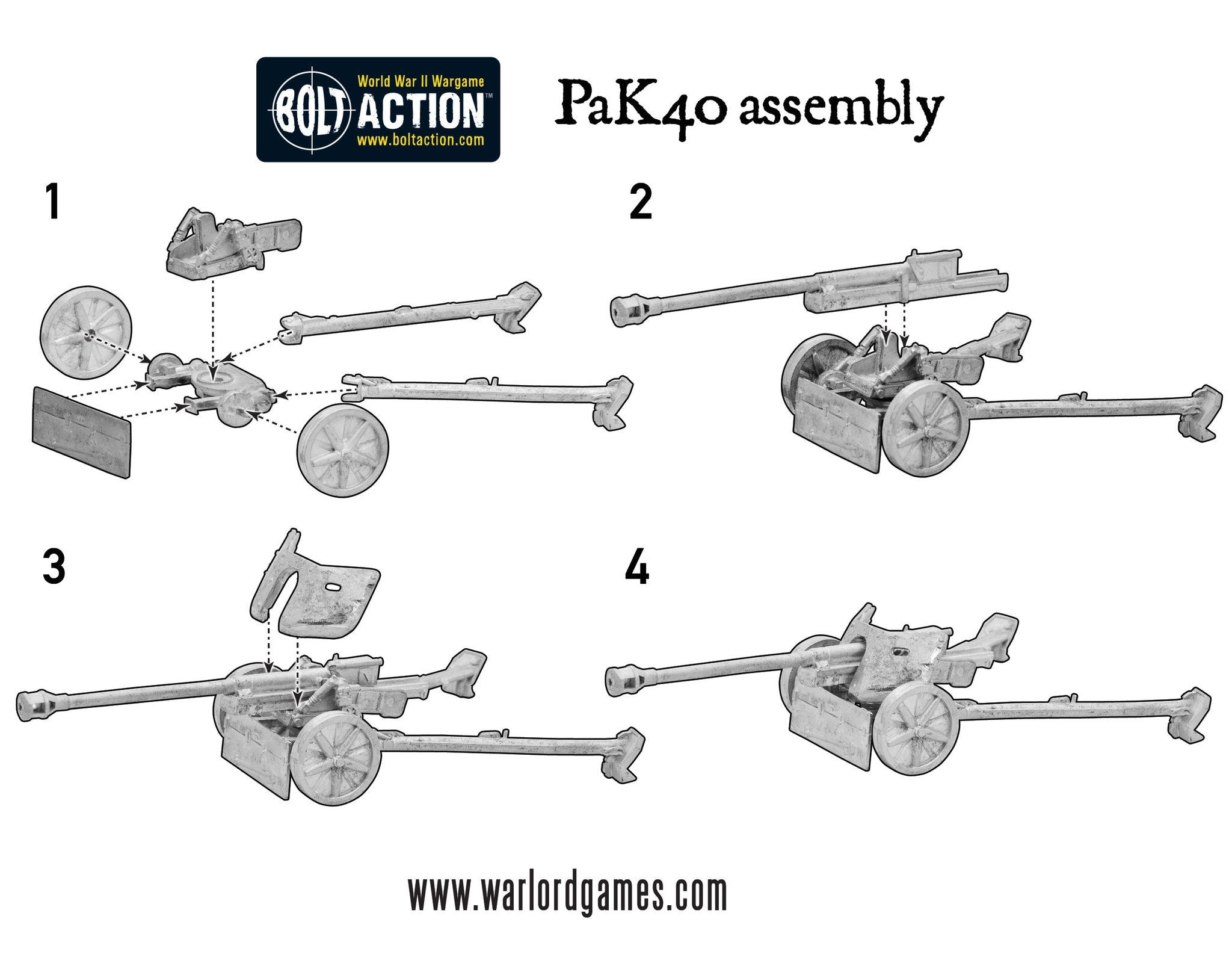 German Heer 75mm PaK 40  anti-tank gun (1943-45)