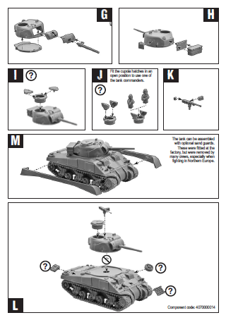 British Sherman V Troop including Vc Firefly