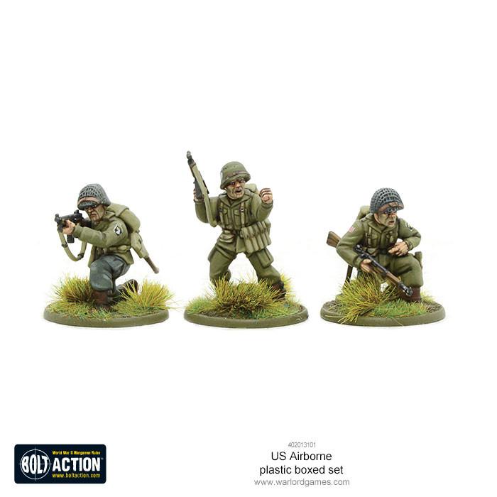 US Airborne plastic boxed set