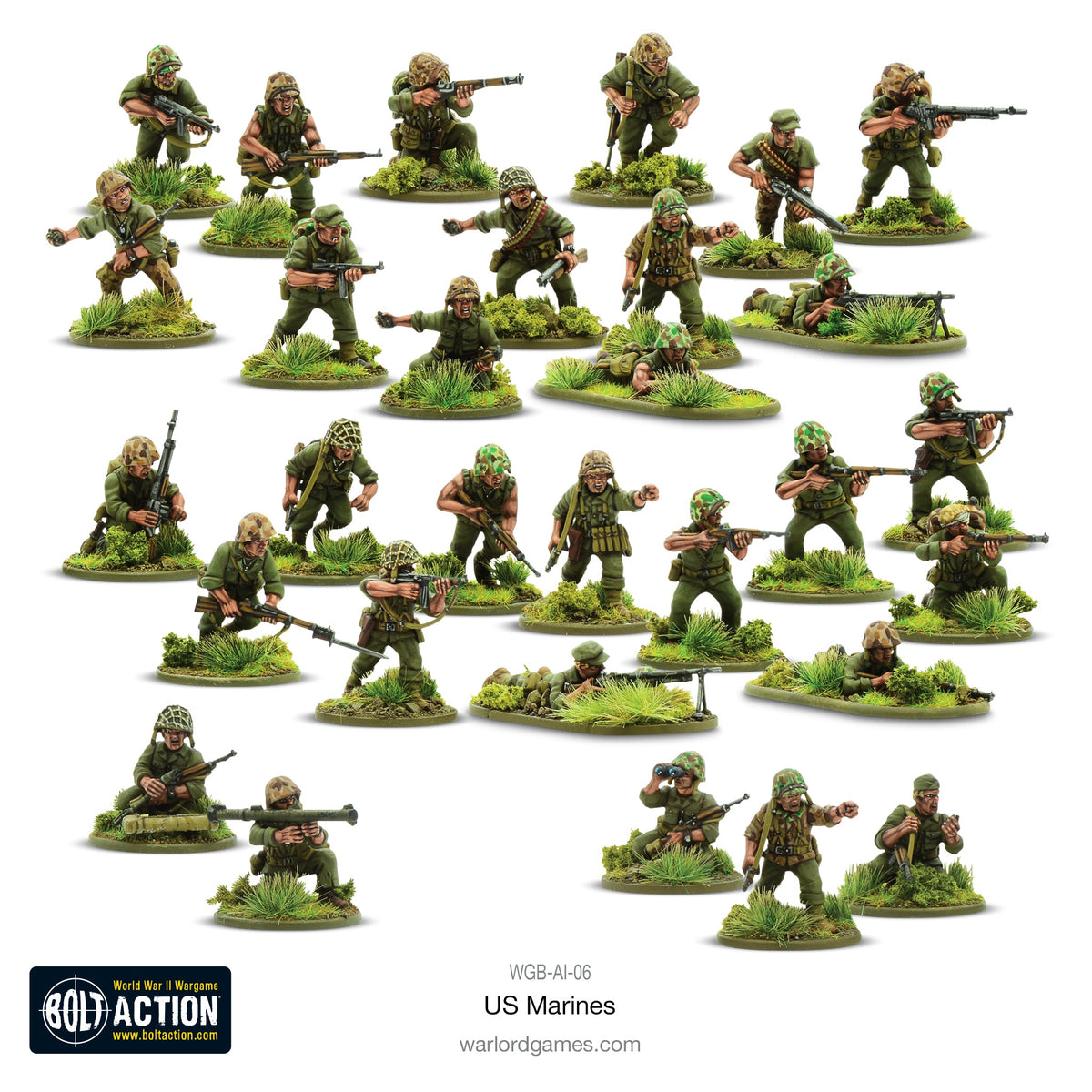 US Marines plastic box set