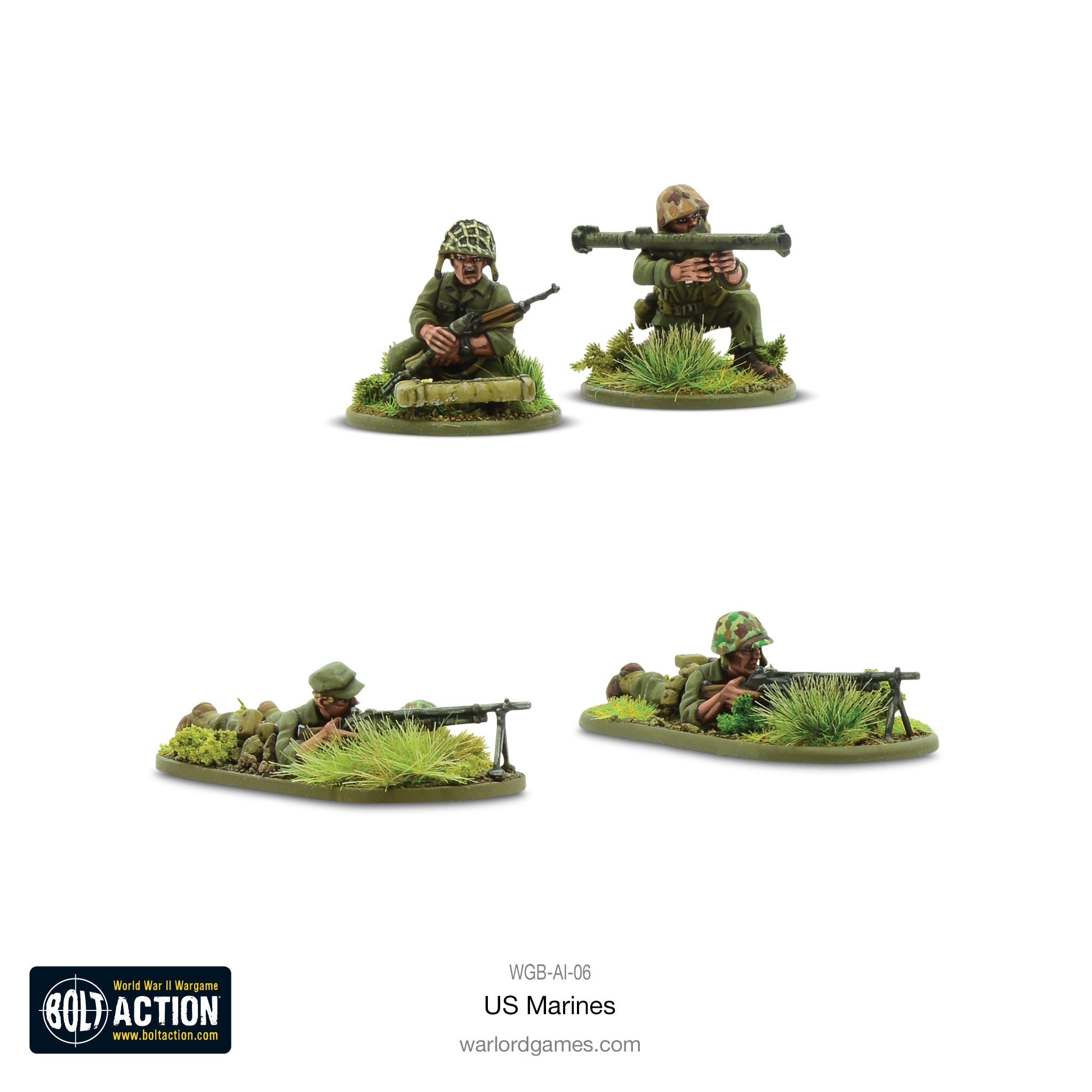 US Marines plastic box set