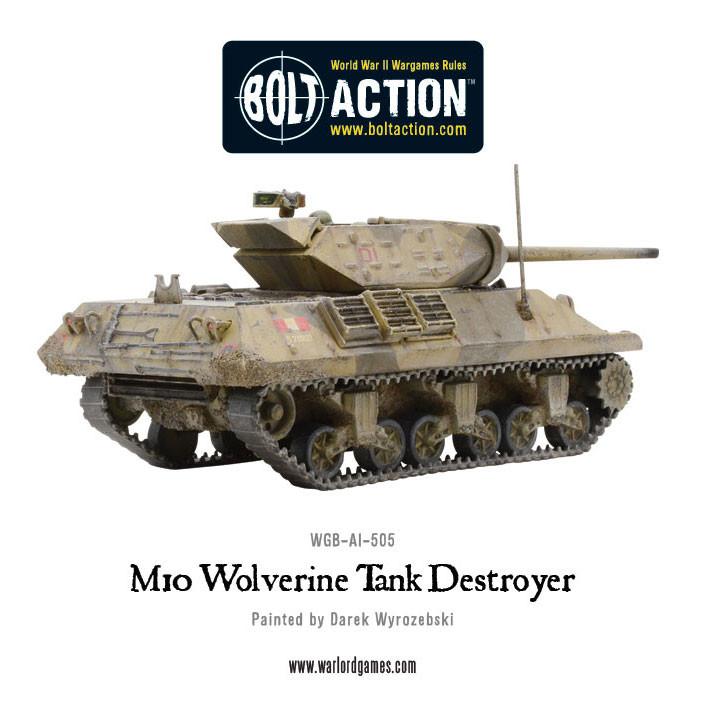 M10 Tank Destroyer/Wolverine (Plastic Box)