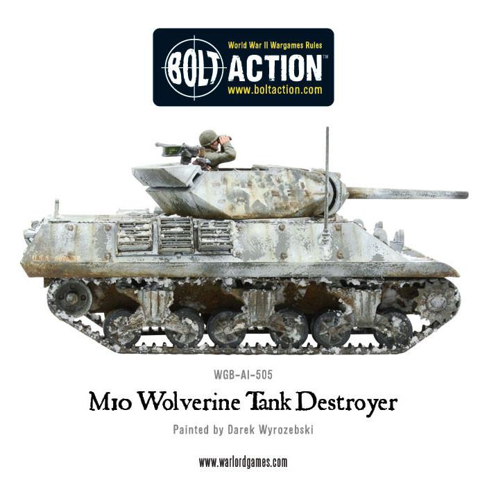 M10 Tank Destroyer Platoon (plastic)