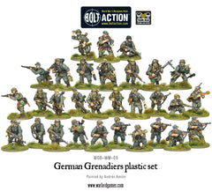 German Grenadiers plastic box set