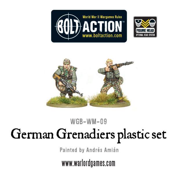 German Grenadiers plastic box set