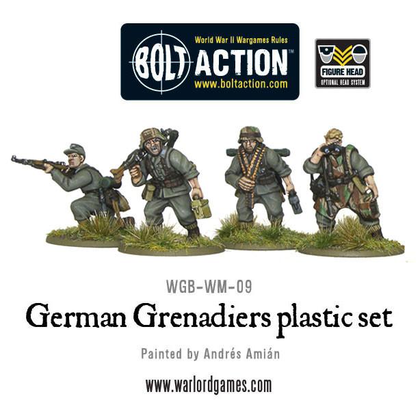 German Grenadiers plastic box set