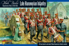 Napoleonic Hanoverian Line Infantry Regiment plastic boxed set