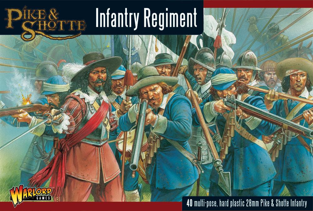 Pike & Shotte Infantry Regiment plastic boxed set