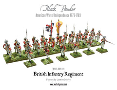 American War of Independence: British Infantry Regiment