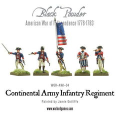 Continental Infantry Regiment (Plastic Box)