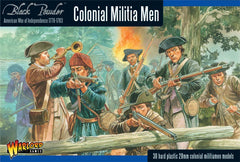 Colonial Militia Men (Plastic Box)