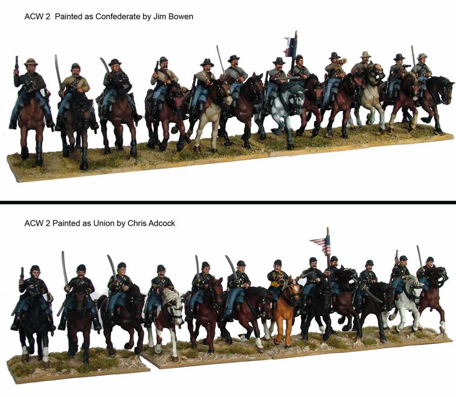 American Civil War: Cavalry (1861-1865) plastic boxed set